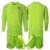 Portugalsko Brankářské Dětské Oblečení Domácí Dres MS 2026 Dlouhým Rukávem (+ trenýrky) Portugalsko Brankářské Dětské Oblečení Domácí Dres MS 2026 Dlouhým Rukávem (+ trenýrky)